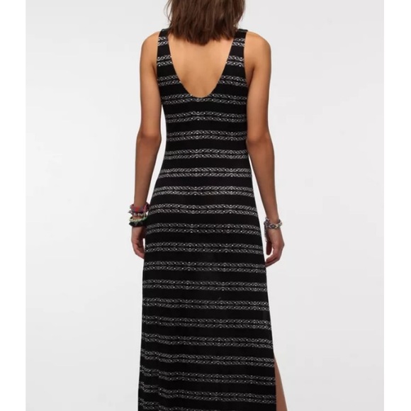 Urban Outfitters Staring At Stars knit maxi tank dress tribal Aztec - Picture 3 of 11